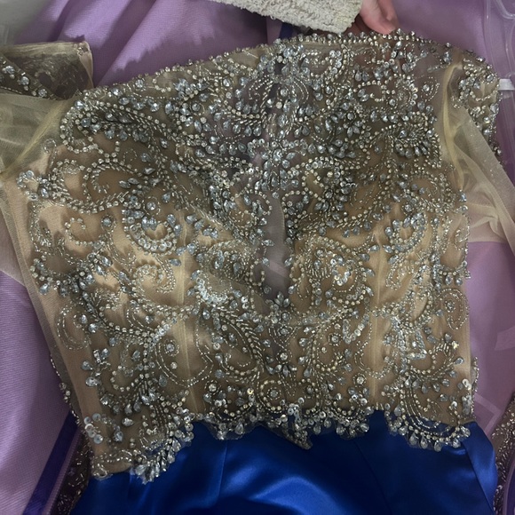 This is a RACHEL ALLAN dress, it’s beautiful. Only wore once, for prom. - Picture 5 of 5